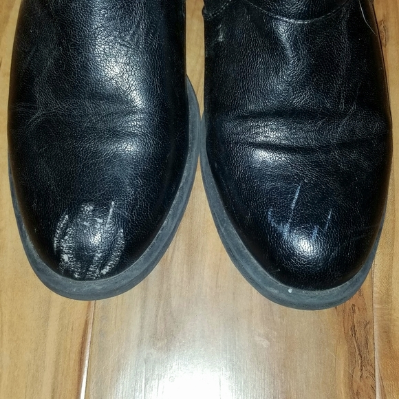 Black Knee High Boots - Picture 4 of 5